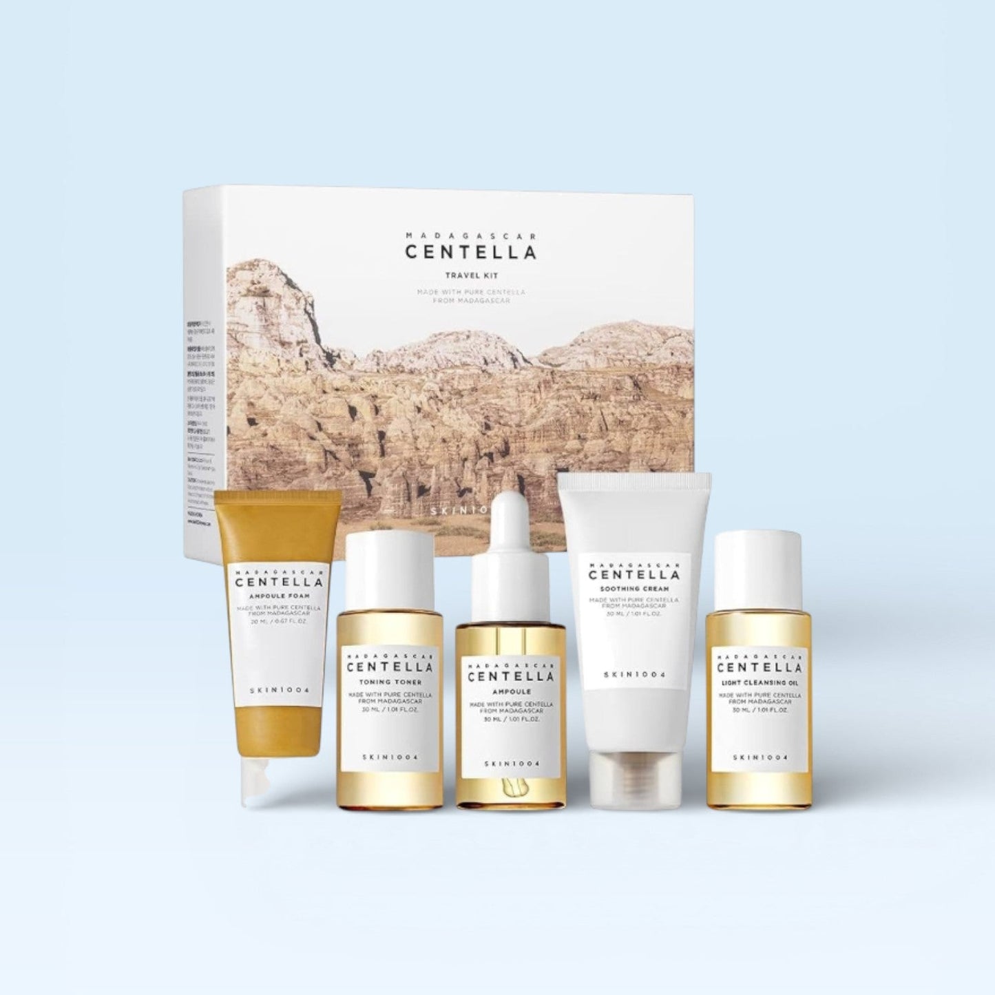 Madagascar Centella Travel Kit