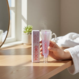 KSTANDARBEAUTY Collagen Brightening Eye Gel Cream con colágeno y pantenol para hidratación y luminosidad.