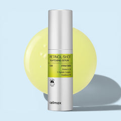 Sérum antiedad KSTANDARBEAUTY Celimax Retinol Shot con retinol, péptidos y pantenol para una piel firme y tersa.