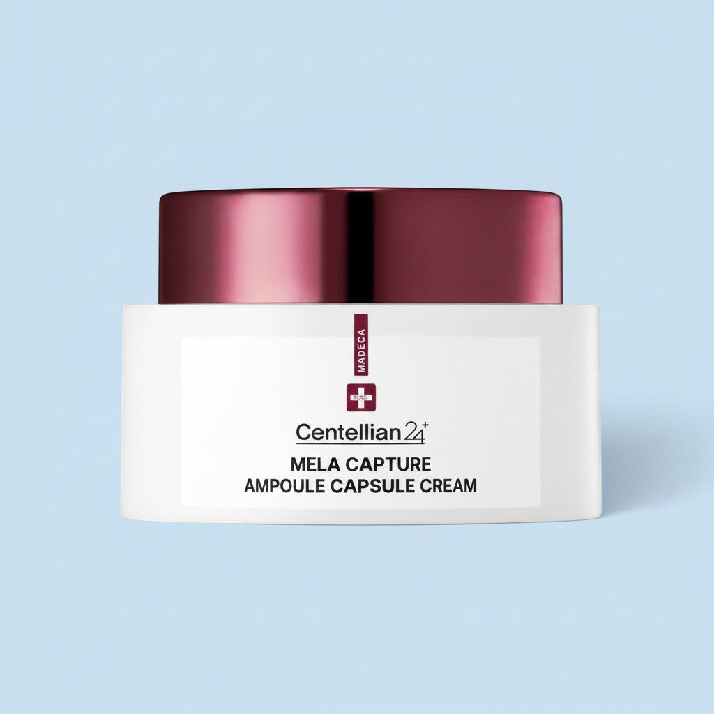 Crema encapsulada KSTANDARBEAUTY Centellian 24 Mela Capture Ampoule Capsule Cream para melasma y manchas oscuras.