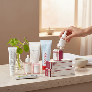 KSTANDARBEAUTY Colección de cuidado de la piel con centella, sérum, crema y protector solar TOCOBO.