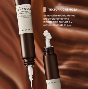 KSTANDARBEAUTY Crema de contorno de ojos Madagascar Centella Probio-Cica Bakuchiol con textura cremosa, ideal para líneas finas.