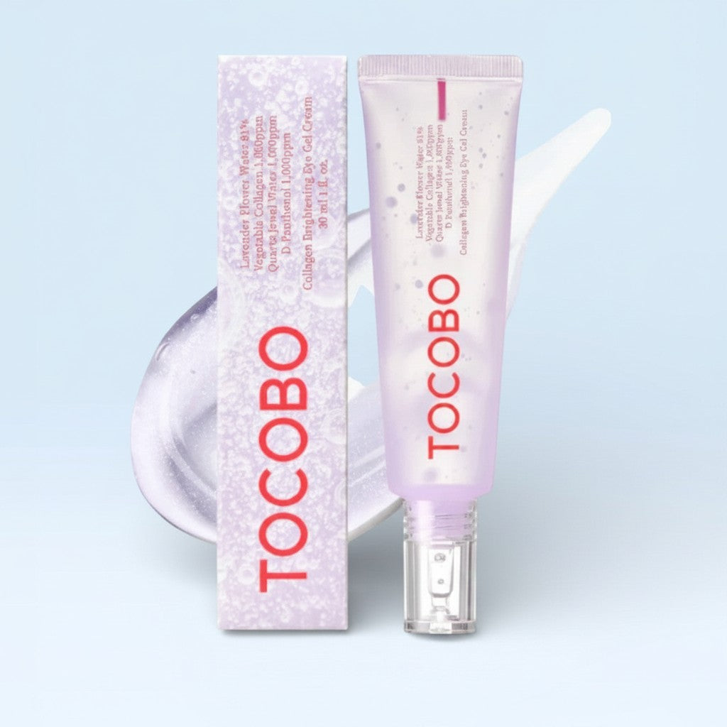 KSTANDARBEAUTY Crema en gel para ojos con colágeno y brillo, 30 ml. Textura ligera para hidratación y luminosidad.